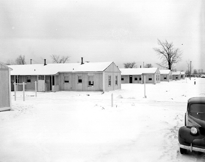 Housing; Detroit; Oakdale Housing Project. 8 mile Road & Wyoming.