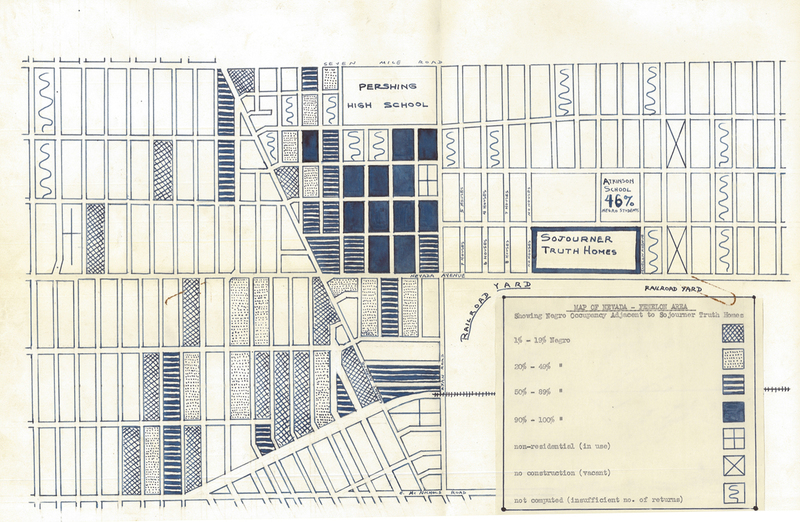 Map, Sojourner Truth Housing Project