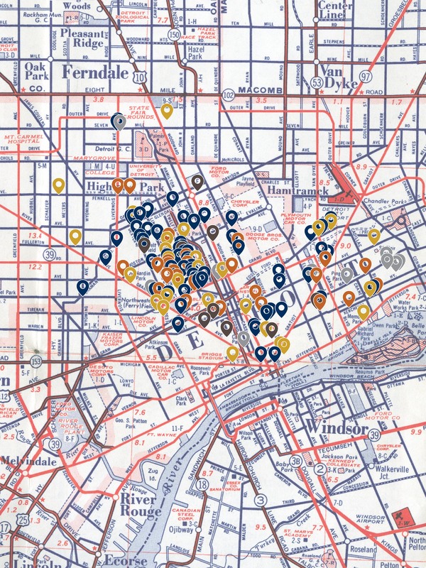 Sequence of events, July 23-August 4, 1967